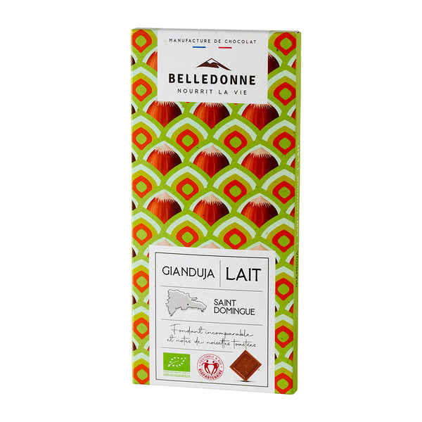 Tablette dégustation chocolat au lait gianduja - 1