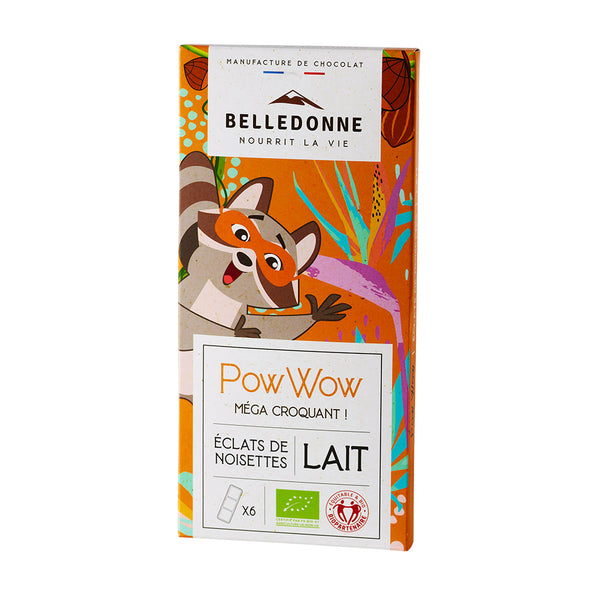 Tablette enfant - chocolat au lait eclats de noisettes - 1