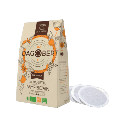 Les Cafés Dagobert -- Dosette l'améric'ain - dosettes - x36