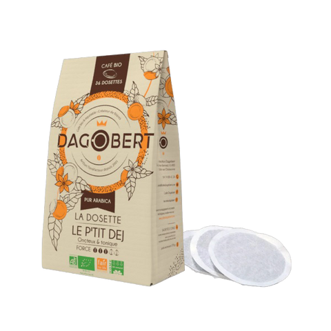 Les Cafés Dagobert -- Dosette p'tit dej x 36