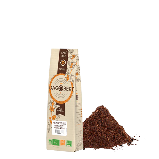 Les Cafés Dagobert -- Mon p'tit bio 100% arabica bio - moulu/filtre - 250 g